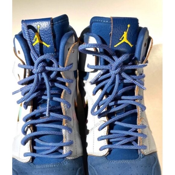 Nike Air Jordan 1 Mens Sneaker Nouveau 23 Dunk  From Above Multicolor Size 13 - Picture 4 of 10